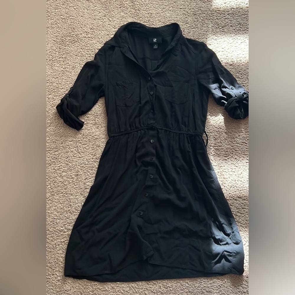 Black Dress Medium by IZ Byer